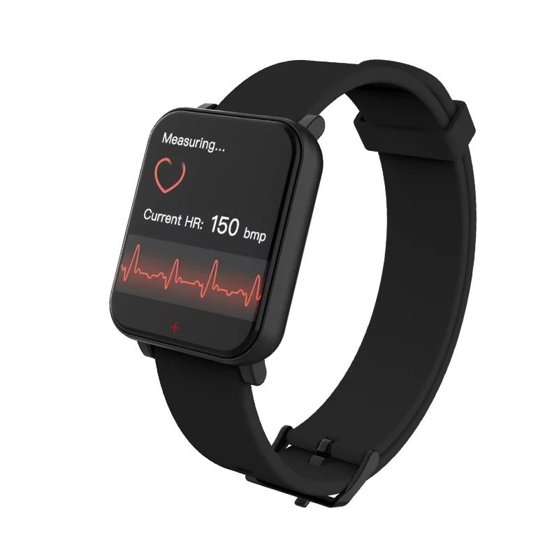 

J-style Pulse Rate Watch SPO2 Heart Rate Tracker Watch Monitor PC for The Main Device, Silicon for Band No Camera Rotatable 1963