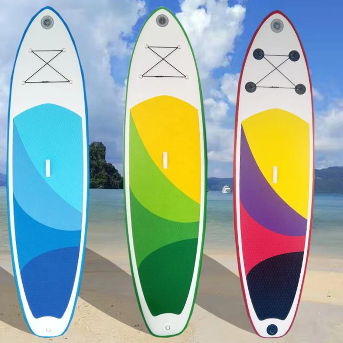 

Drop Shipping Inflatable Stand Up Paddle Boards,10.6 ft Touring Sup Board Surf Board for All Skill Levels I, Customized color