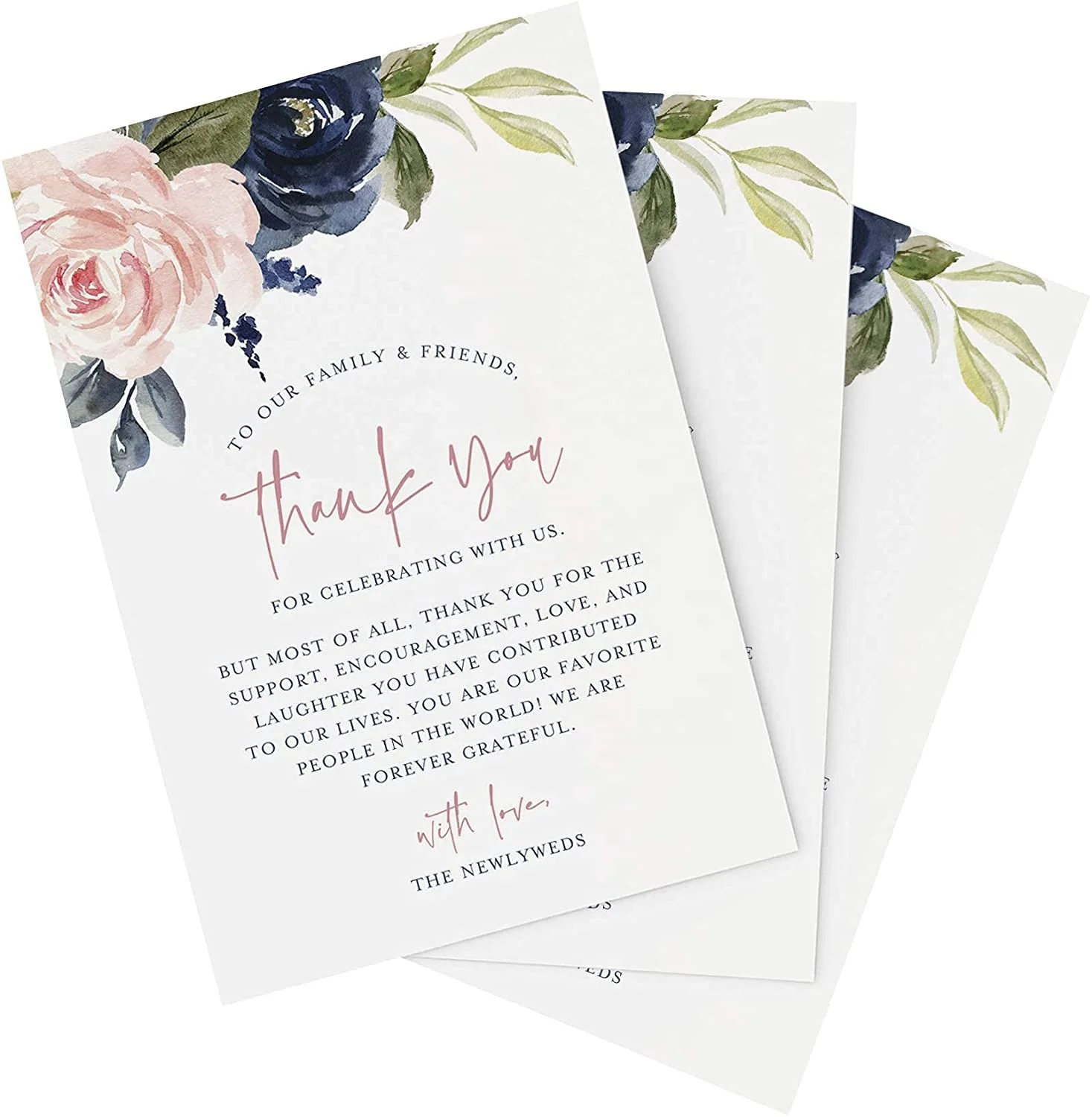 

Custom Colorful Printed Business Thank You Card Thank You For Supporting Small Business Cards