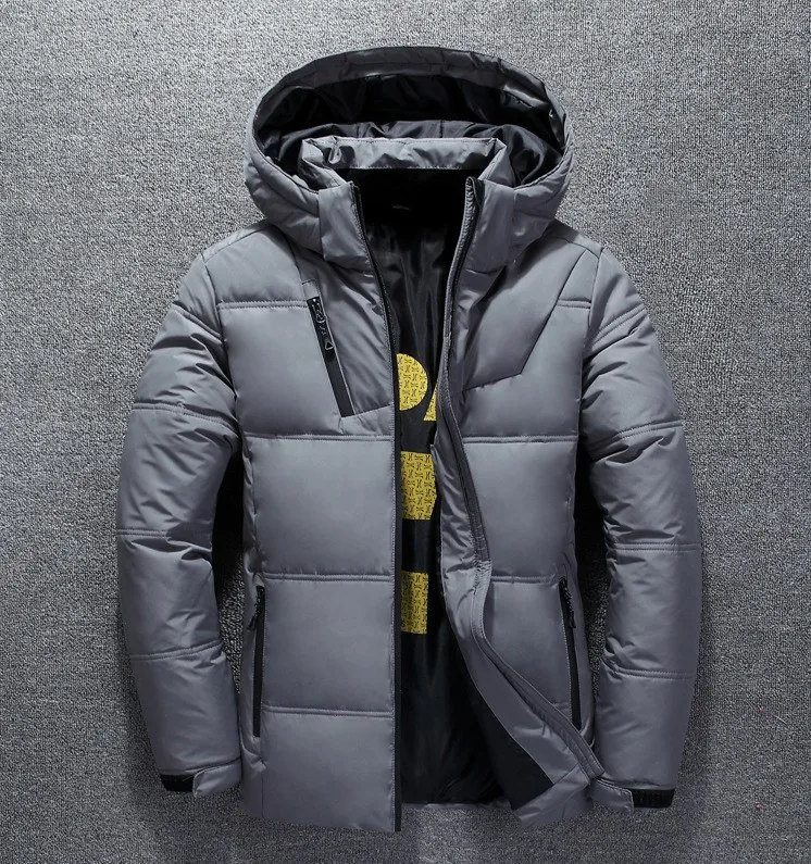 FSSE Men Plus Size Warm Thicker Winter Turtle Neck Down Quilted Jacket Coat Outwear 