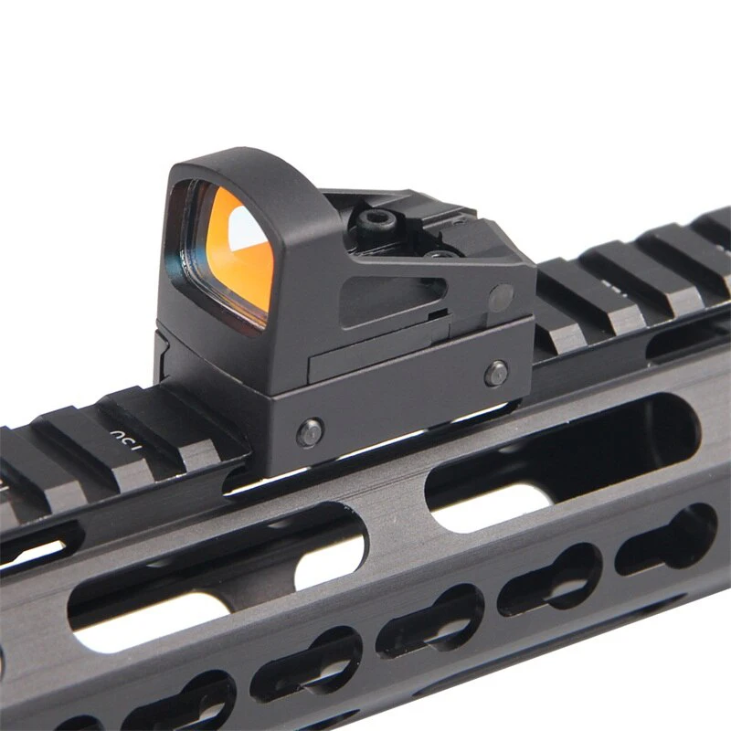 

Tactical Mini Rifle Scope Holographic Sight RMS Reflex Glock Pistol Red Dot Sight Scope With 20mm Rail Mount