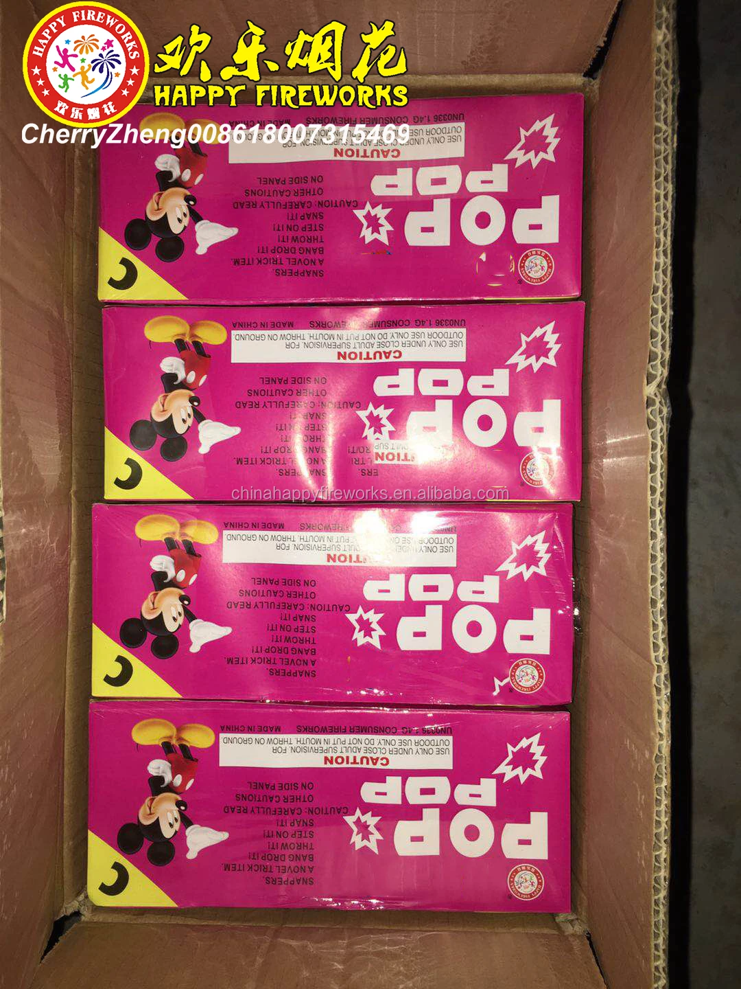 Super Snap T8500s Wholesale Throwdown Big Bang Firecrakers Happy Pop