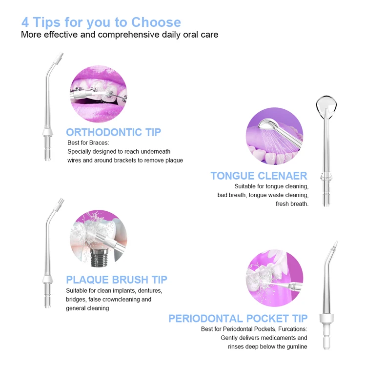 dental oral irrigator water flosser