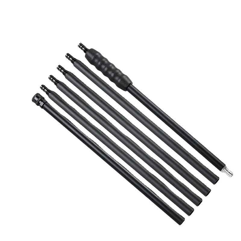 

High-pressure water gun car washing long rod aluminum alloy extension rod set of six - piece garden home air conditioner