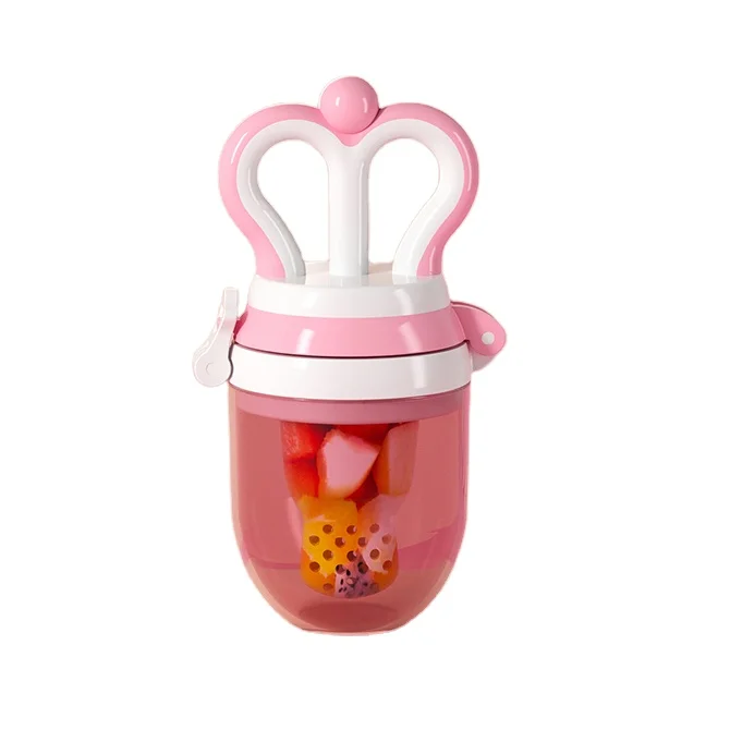 

Newborn Feeding BPA Free Smooth Silicone Portable Baby Fruit Pacifier Food Feeder