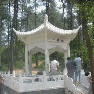 
garden ornaments marble stone summerhouse 