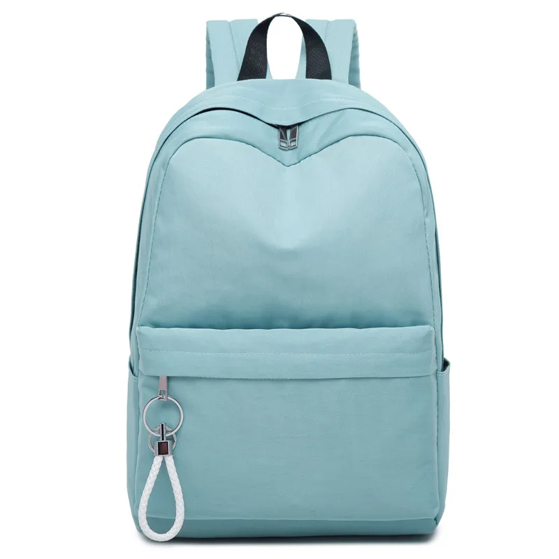 

Custom LOGO Casual Girls Big Schoolbag College High Quality Nylon Waterproof Men Woman Bag Other Backpack, 10 colors