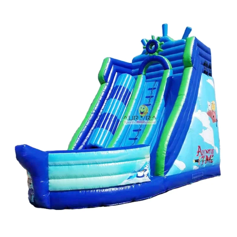 

double lanes Inflatable Water Slide commercial double lane inflatable slides for kids, Customized