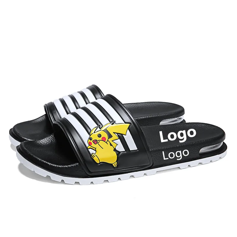 

Design Custom Logo Indoor Outdoor Slippers For Men PVC Blank Slipper Slide, White/black/red