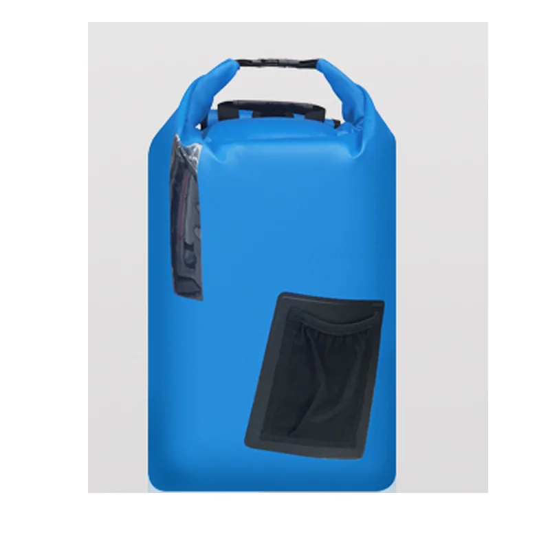 

SAMPLE PVC Dry Bag New Design Camping Customized Logo Waterproof Dry Bag Pink Black Yellow Red Blue Color Printing Package, Customized color