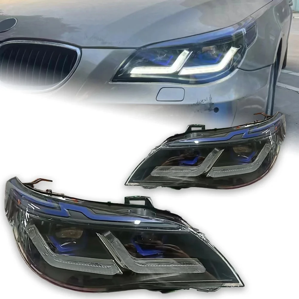 

Car Lights for BMW E60 Headlight Projector Lens E61 525i 530i 535i Signal Head Lamp LED Headlights Drl Automotive Accessories