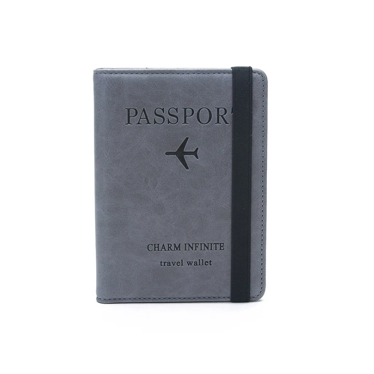 

Passport Holder Cover Wallet RFID Blocking Leather Card holder Case Travel Document Organizer, 8 colors