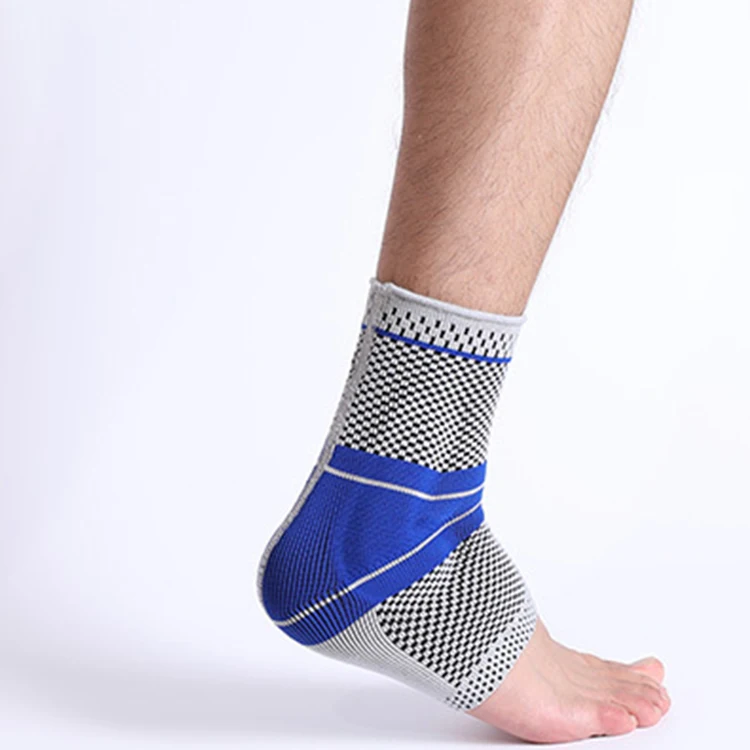 

Support Ordering Breathable Elastic Foot Guard Compression Sleeve Support Ankle Protector, Grey