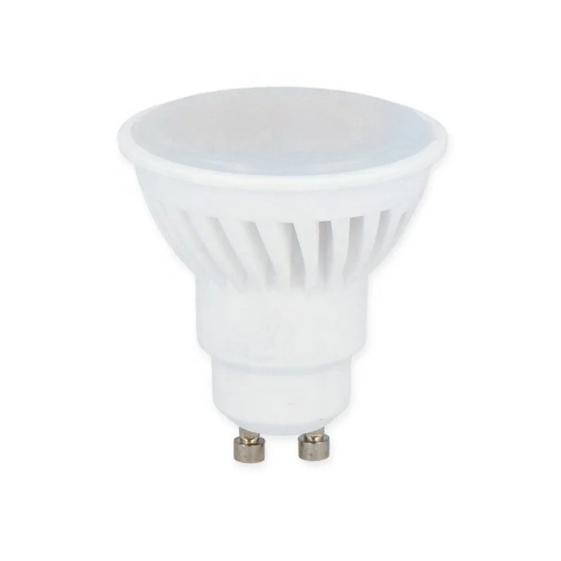 Made in China High Brightness COB and SMD bulb light 6W Gu10 Ceramic  Led Spotlight bulb