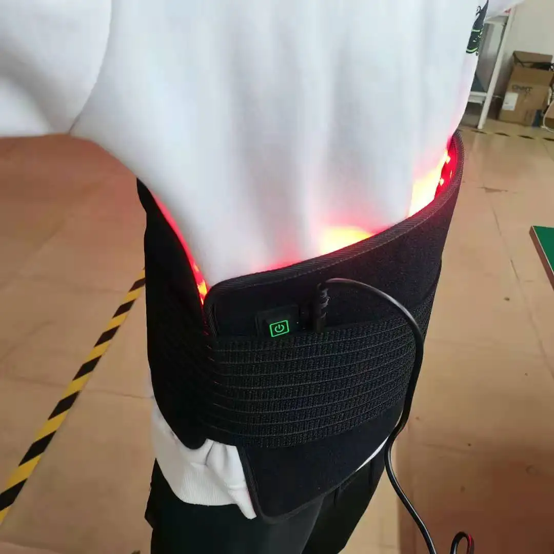 

Home use infrared full body weight loss light belt use 660nm 850nm belt led red light therapy wrap