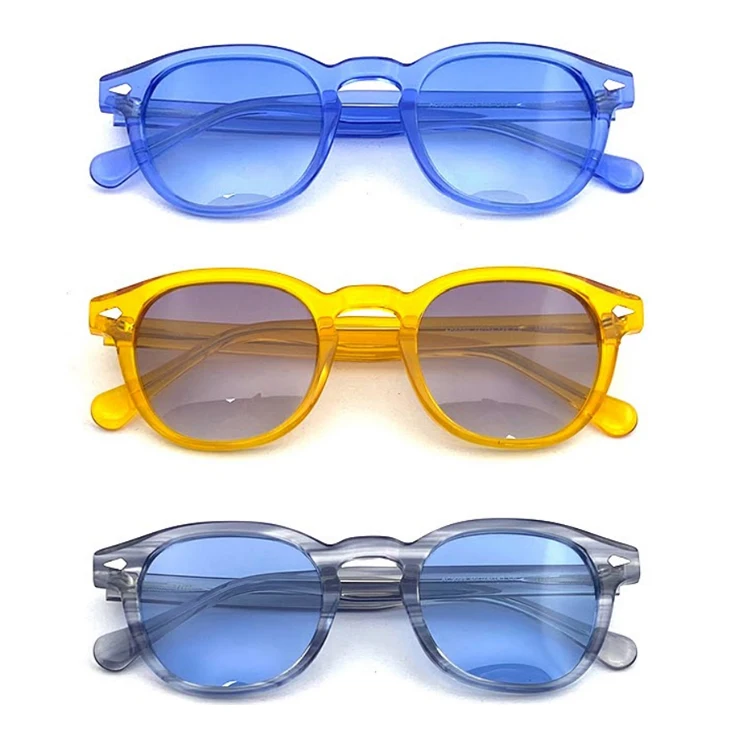 

2023 Custom Luxury Gafas De Sol Handmade Italian Customized Logo Polarized Acetate Sunglasses