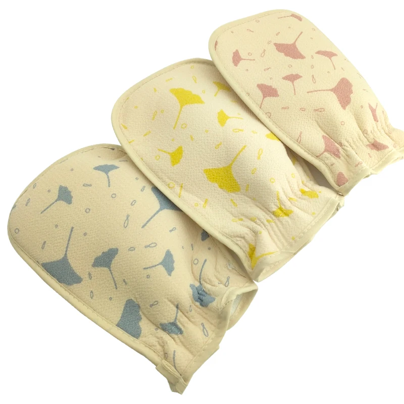

low price shower soft exfoliating body washing bath gloves for bathing
