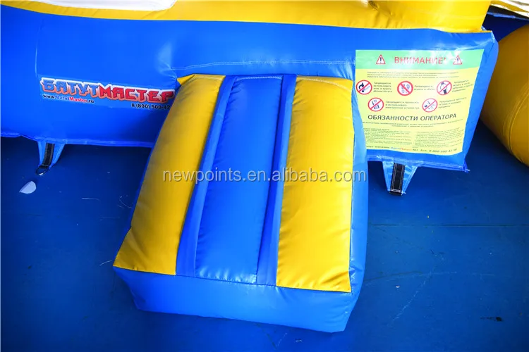 single lane palm tree inflatable water slide inflatable swiming pool combo