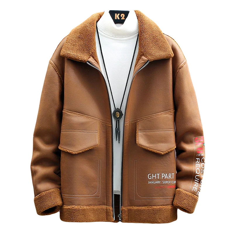

New look men jackets and coats jackets men's spring 2021 with Turn-down collar men's jackets & coats
