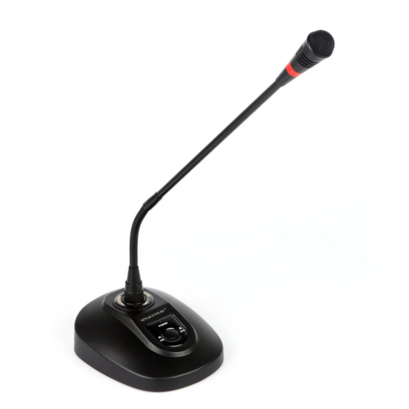 

SH-D39 Condenser Desktop Gooseneck Microphone For Conference Microfono Noise Canceling Desktop Speech Mic