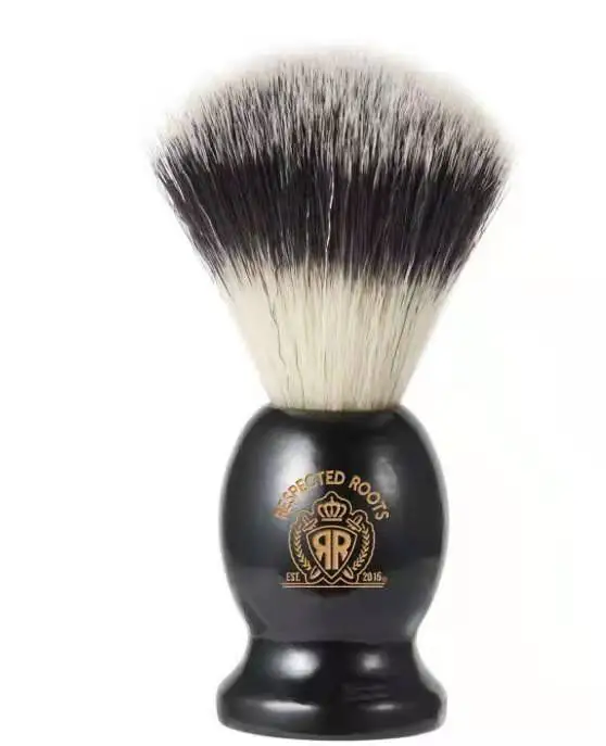 

Abeis Super Soft Black Wood Handle Synthetic Shaving Brush Bristles for Ultimate Wet Shave, Can be customize