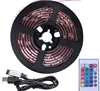1meter Waterproof Usb Cable with 24key remote RGB Led Strip Light 5050 Dc 5v Led Tape String Ip65 Car Tv Background Lighting