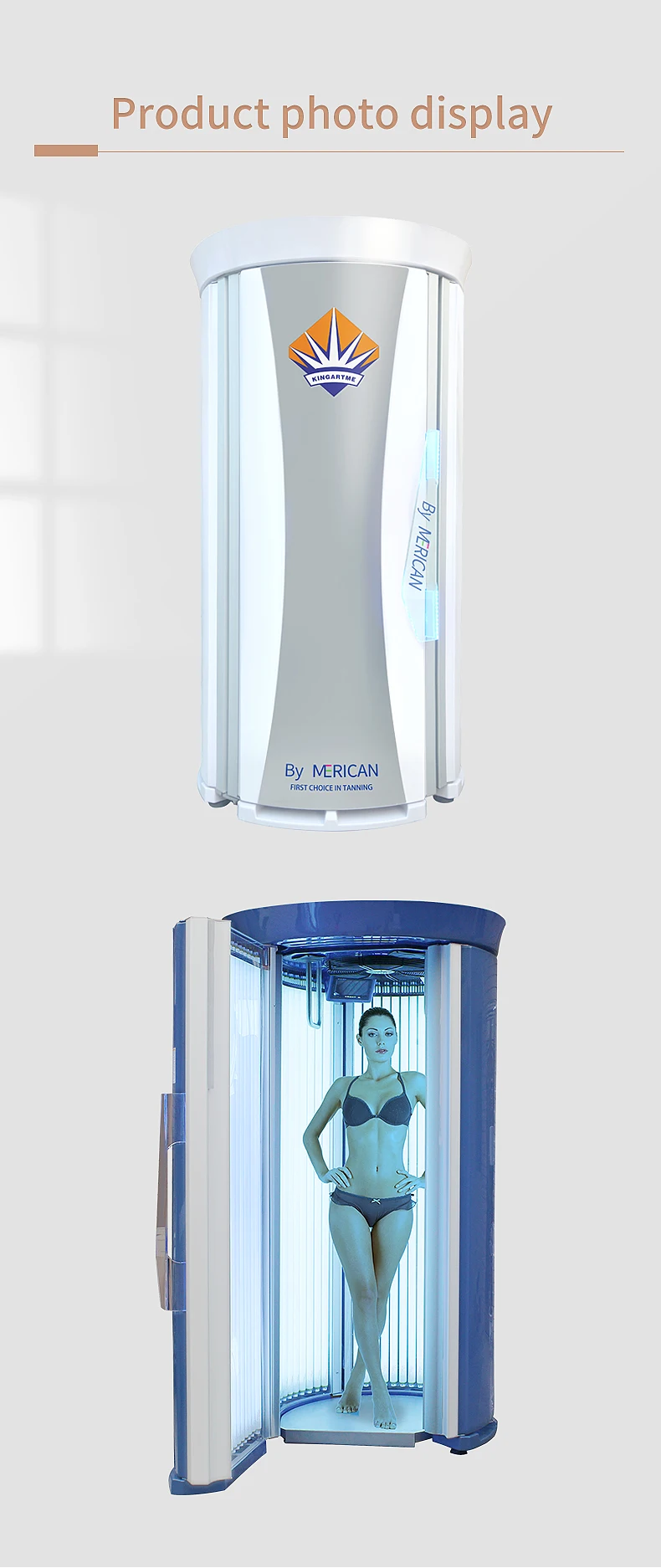 Odm Hapro Luxury Vertical Tanning Tanning Bed/standing