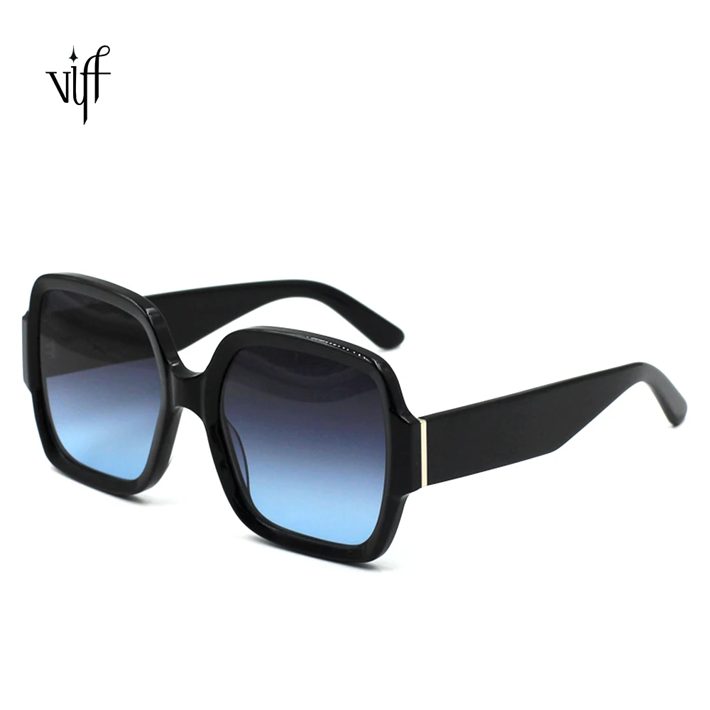 

VIFF HA18009 VIFF High Quality Vintage Custom Acetate Eyeglasses Frames Luxury Woman Sunglasses