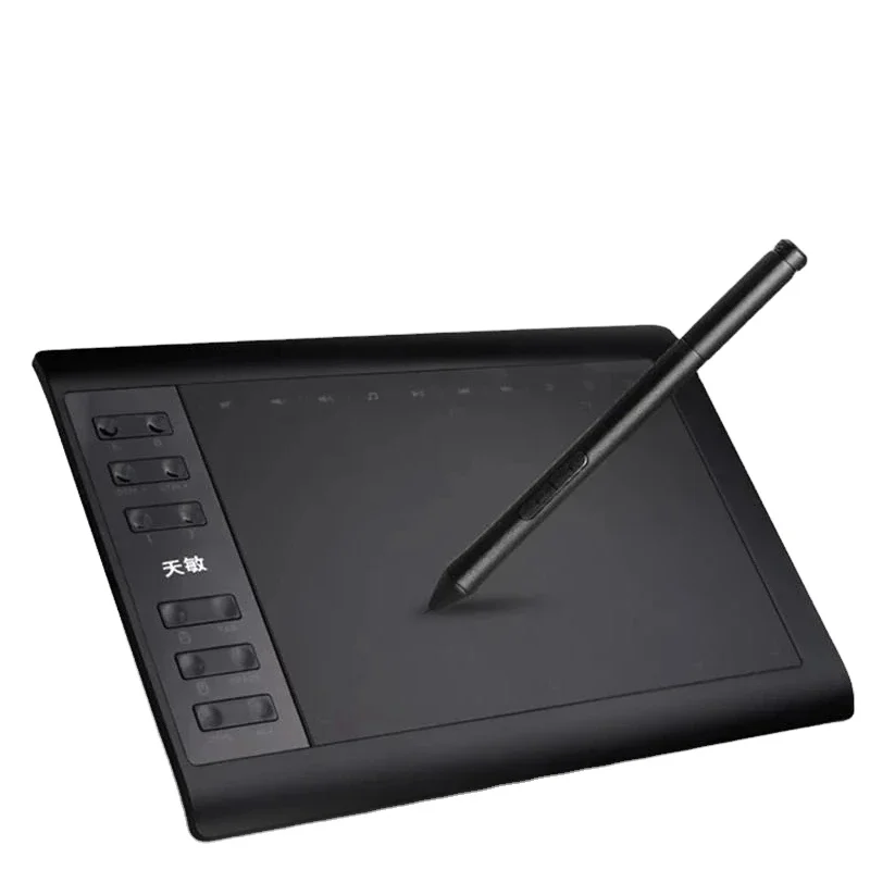 

G10 Digital Drawing Tablet Set No Need Charge Pen Table Support for Windows/Android System Phone Laptop Computer