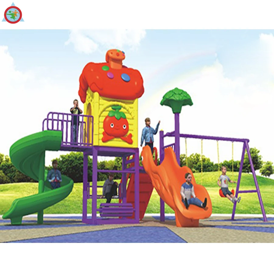 

China jinmiqi Play Cheap LLDPE Plastic Kids Outdoor Park Playground