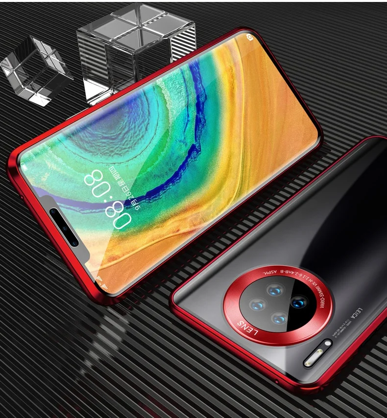 

Tempered glass mobile phone case for Huawei MATE 30 mobile phone case mate 30proP 40 pro lens protective cover