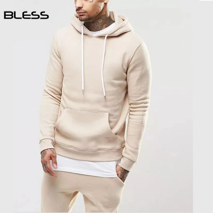 mens beige sweatsuit