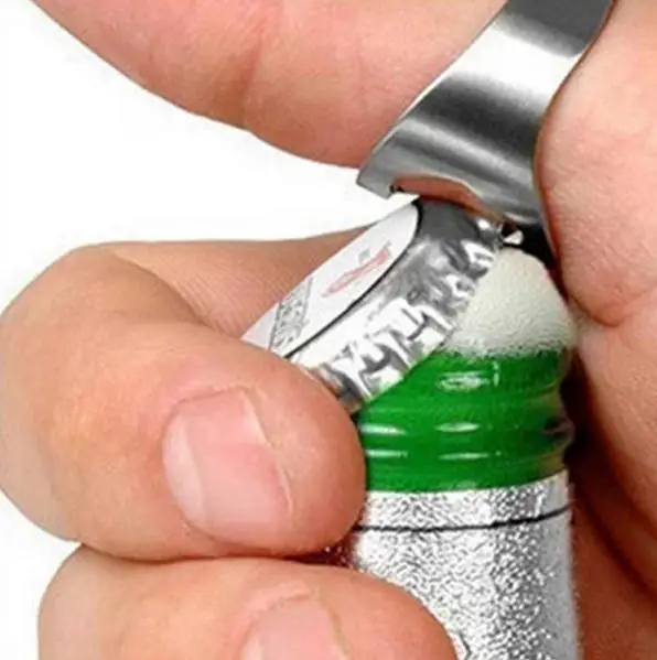 

Stainless Steel Ring Bottle Opener For Beer Bartender Finger Ring Opener Wedding Favors And Gifts Kitchen Supplies