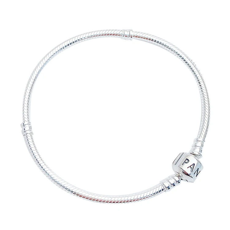 

Wholesale Luxury Bracelets Fashion Snake Chain Bracelet 925 Silver Making Charm Bracelets Jewelry