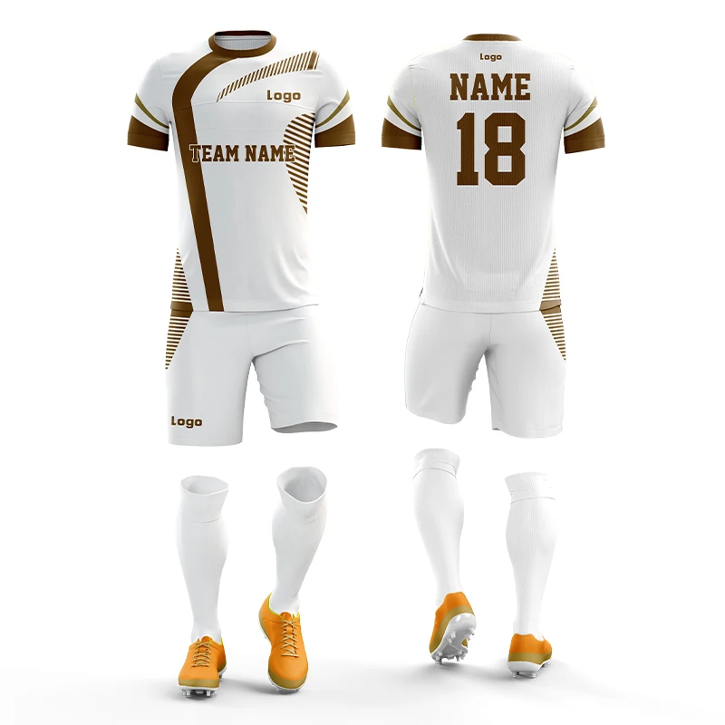 

Custom Soccer Wear Uniform Sublimation Soccer Jersey Set For Clubs, Custom pantone color