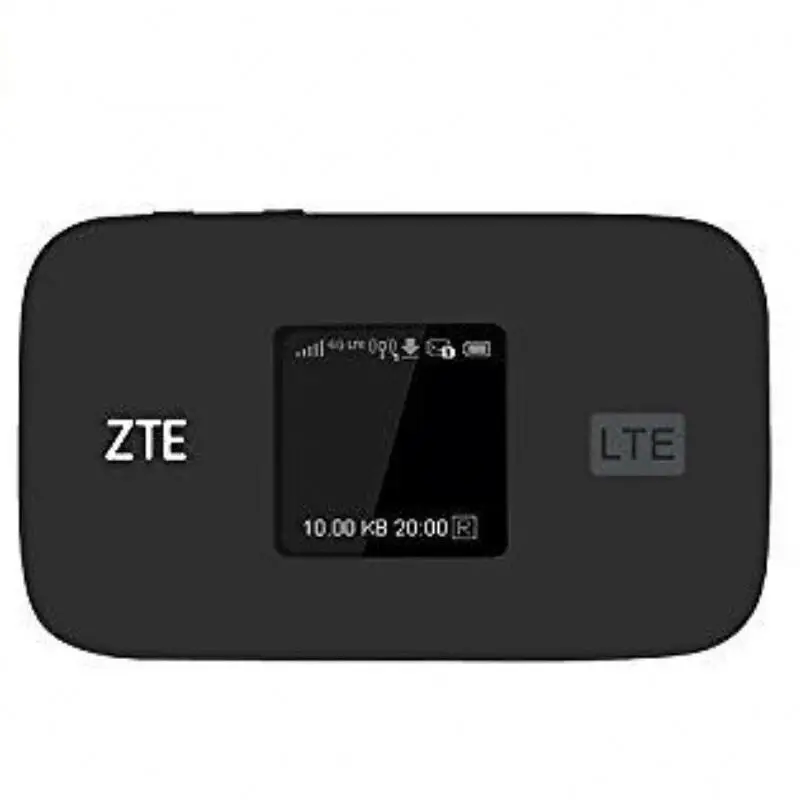 

Original Hotspot 4G Unlocked Latest Wireless Router 4G LTE ZTE MF971V 4G+ Lte Cat6 300Mbps Mobile, Black