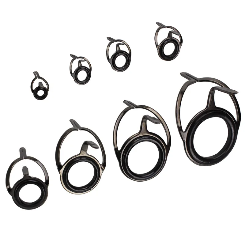 

In bulk sea fishing rod guide rings double eye double leg guide ring