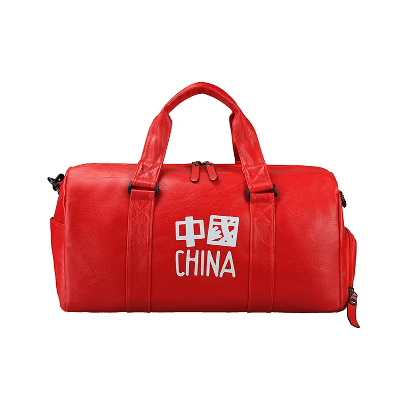

Twinkle Custom Gym China PU Single Shoulder Short Distance Travel Bag With Shoes