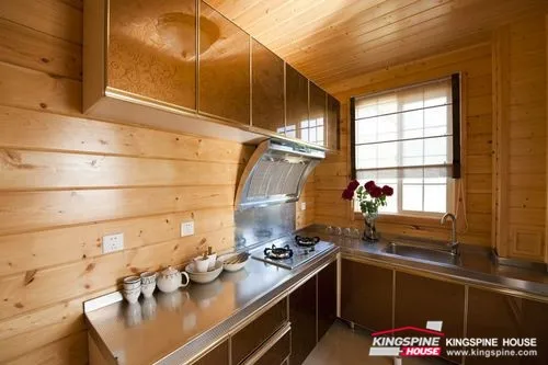 
beautiful prefab wood house 