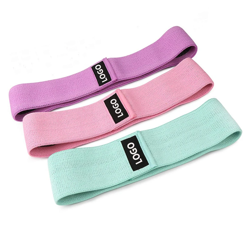 

Cardio Training Fabric Resistance Bands Stretch Workout Exercise Booty Bands For Legs Butt Glute Women Indoor Fitness, Customized colors
