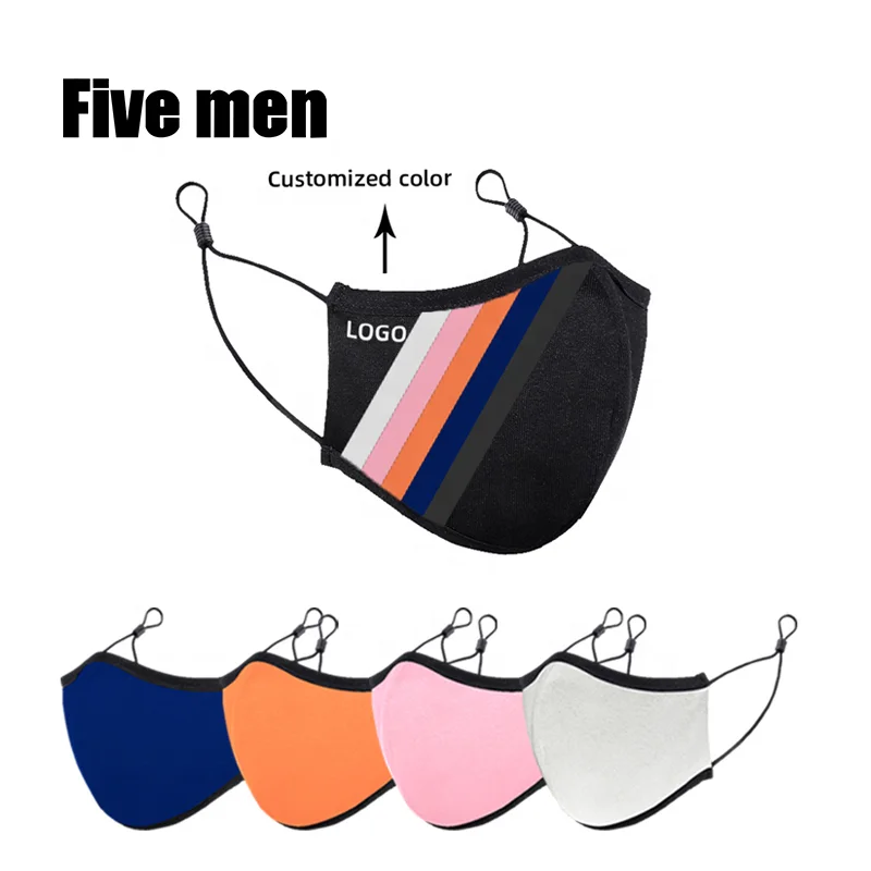 
Custom Cotton Face Mas k Reusable Face Mas k With Logo 