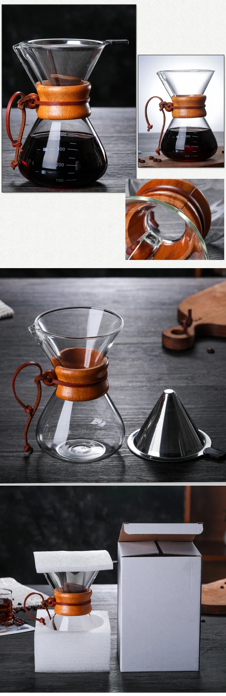 all glass coffee pot