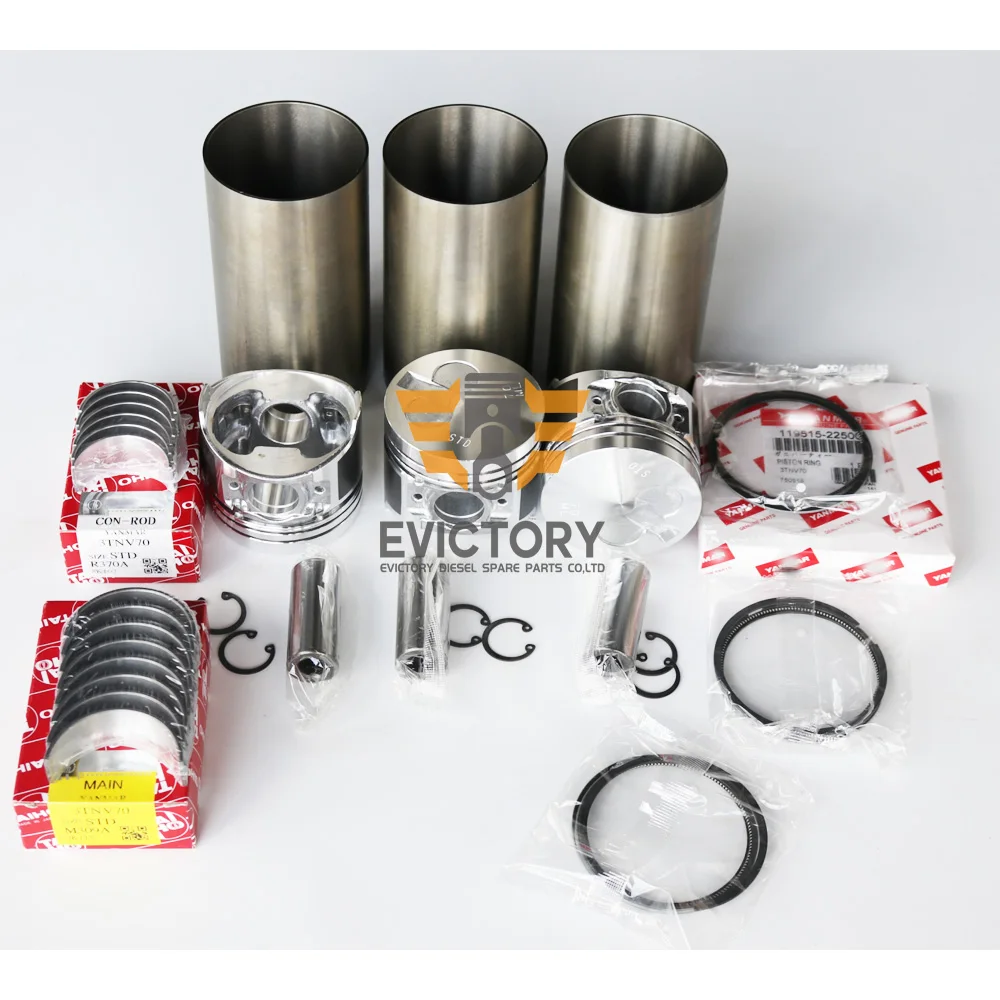 

For Thermo King TK3.70 TK370 rebuild kit piston ring cylinder liner gasket bearing