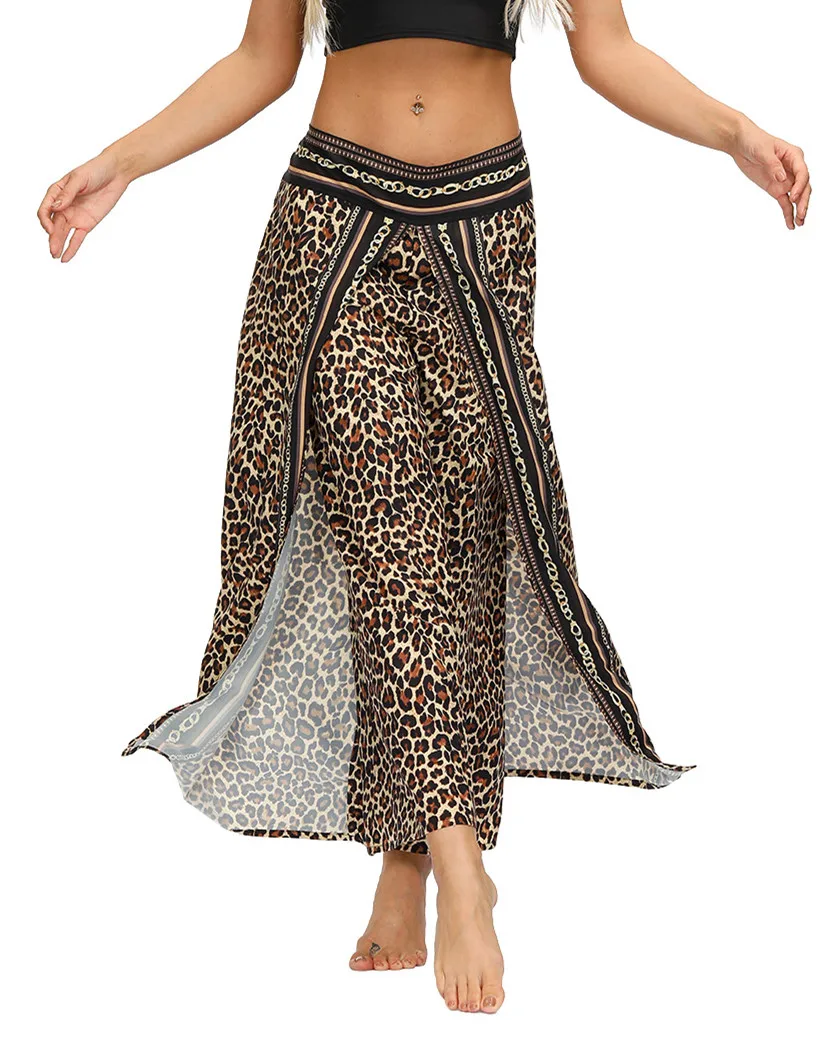 

Wholesale Womens Yoga Pants Wide Leg Comfy Loose Indian Trousers Boho Yoga Pants