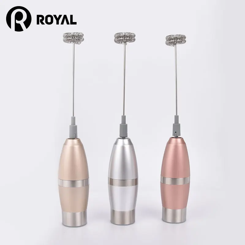 

Plastic Mini Handheld Coffee Blender Automatic Egg Beaters Electric Milk Frother, Silver/gold/rose gold /custom color
