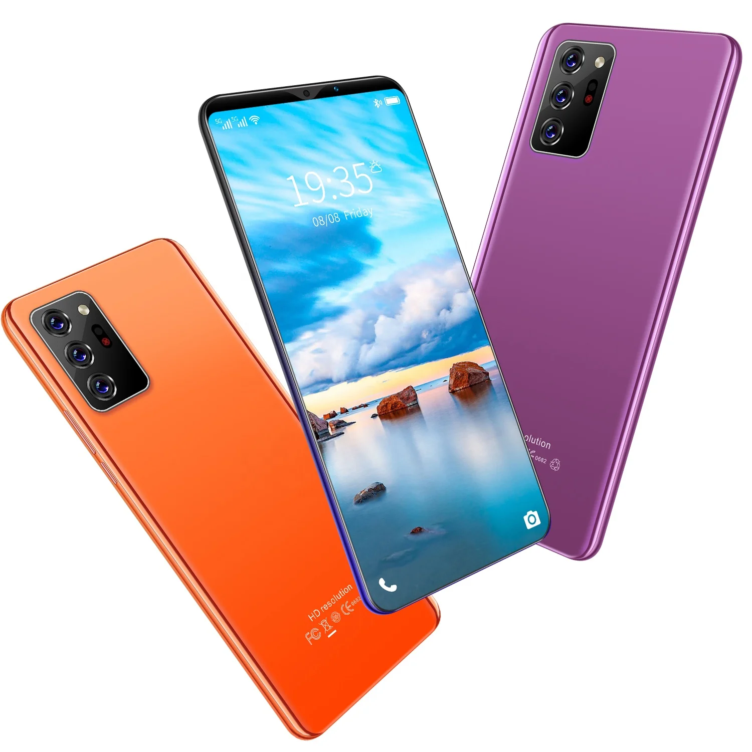 

6.1 Inch 2320x1080 resolution Mate 41 low price Android Smartphone 4K HD mobile phone lcds smart phone, Blue,orange ,purple
