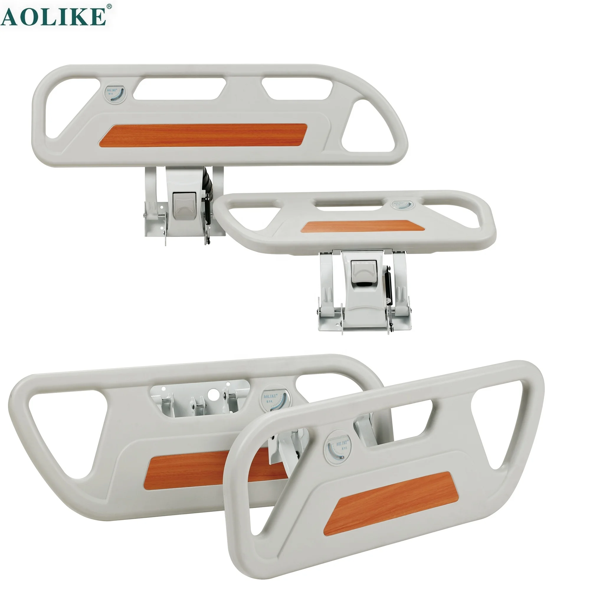 
Hospital bed accessories Hospital bed parts ABS/ PP/PE Bedside rail ALK06-P301-B 