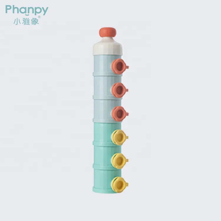 

PH790582 Hot Products Phanpy Milk Powder Storage Container Baby, Pink, blue, green, customized