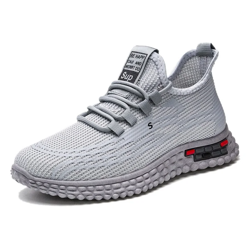 

Hot Sale Fashion Air Cushion Sport Men Running Shoes Big Size Man Sneakers, 3 colors