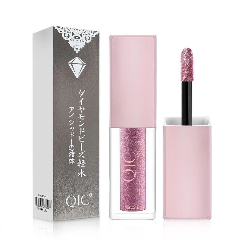 

Diamond Metallic Glitter Liquid Eyeshadow Smooth Vegan Simmer Liquid Eye Shadow For Makeup